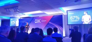 Image of the opening talk at Sitecore DX
