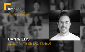 Image of Dan Willis, Client Partner at Sagittarius on BIMA's social post